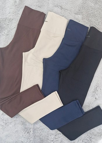 İçi Şardonlu Dar Paça Tayt - Görsel 3