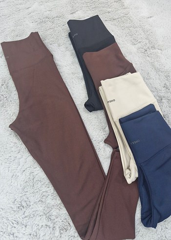 İçi Şardonlu Dar Paça Tayt - Görsel 4