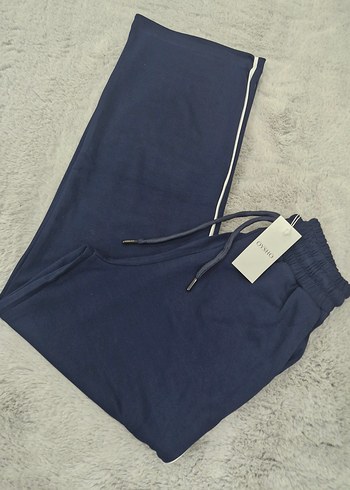 Modal Kumaş Yandan Şeritli Eşofman Altı - Görsel 10