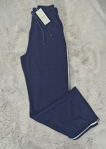 Modal Kumaş Yandan Şeritli Eşofman Altı - Görsel 11