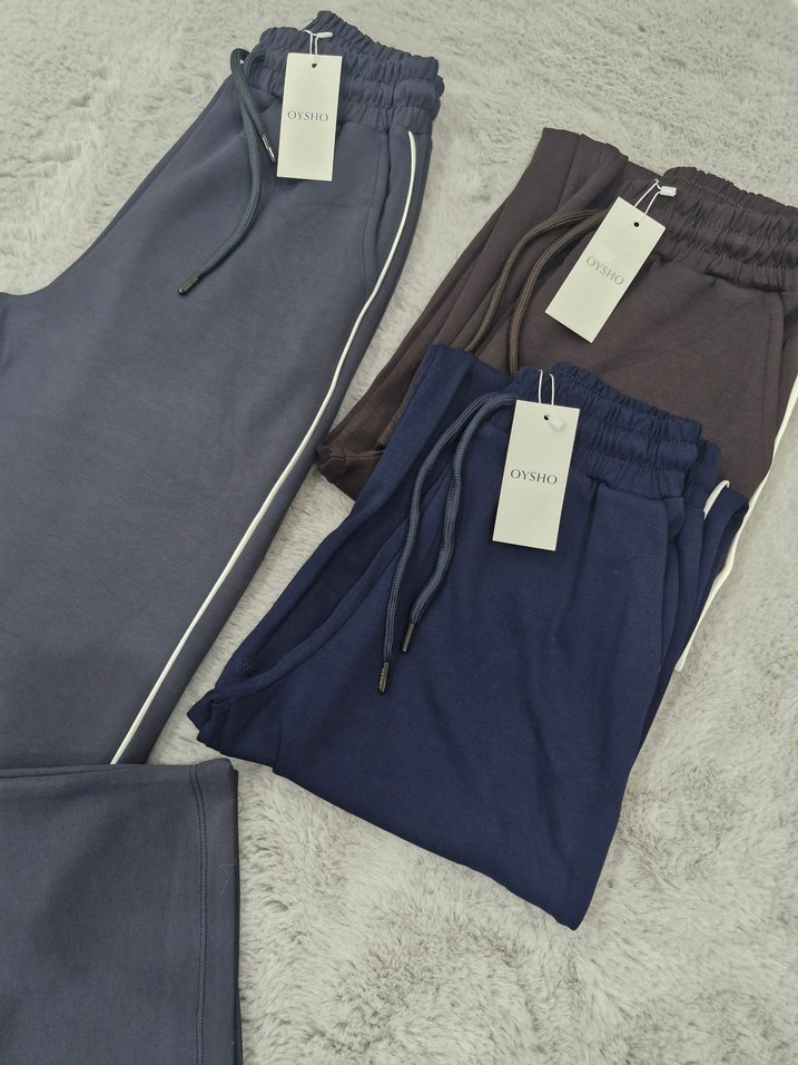 Modal Kumaş Yandan Şeritli Eşofman Altı - Görsel 5