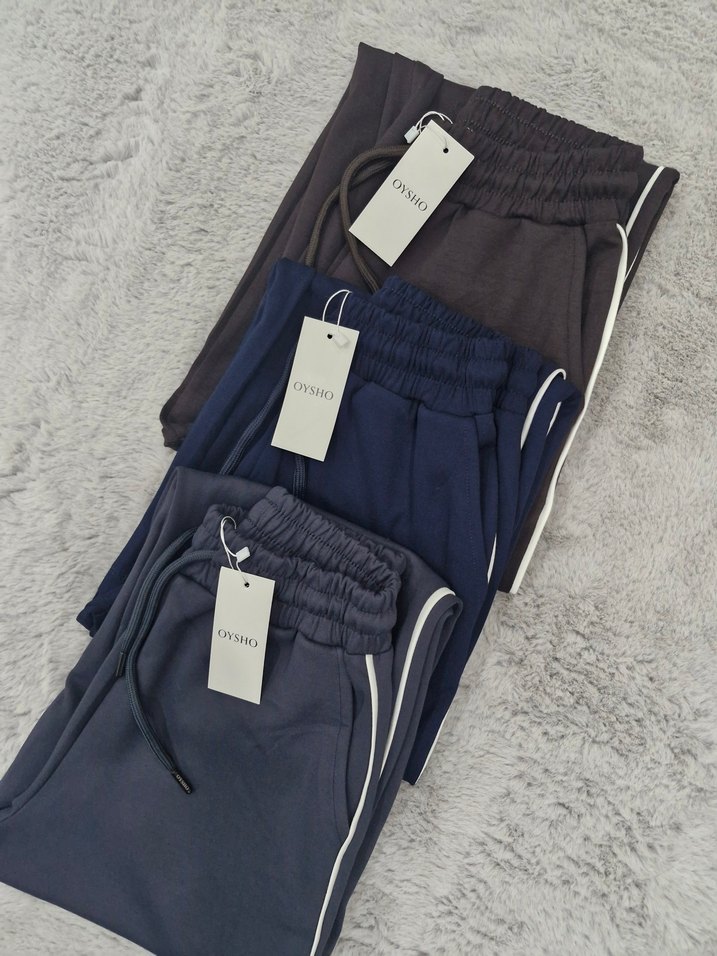 Modal Kumaş Yandan Şeritli Eşofman Altı - Görsel 2