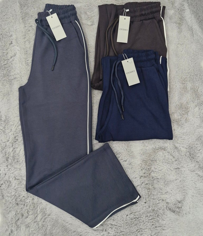 Modal Kumaş Yandan Şeritli Eşofman Altı - Görsel 3