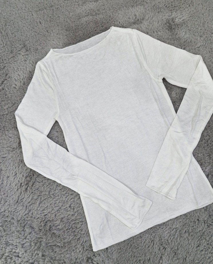 Transparan Tül Bluz - Görsel 3