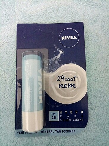 Nivea dudak bakım kremi hydro