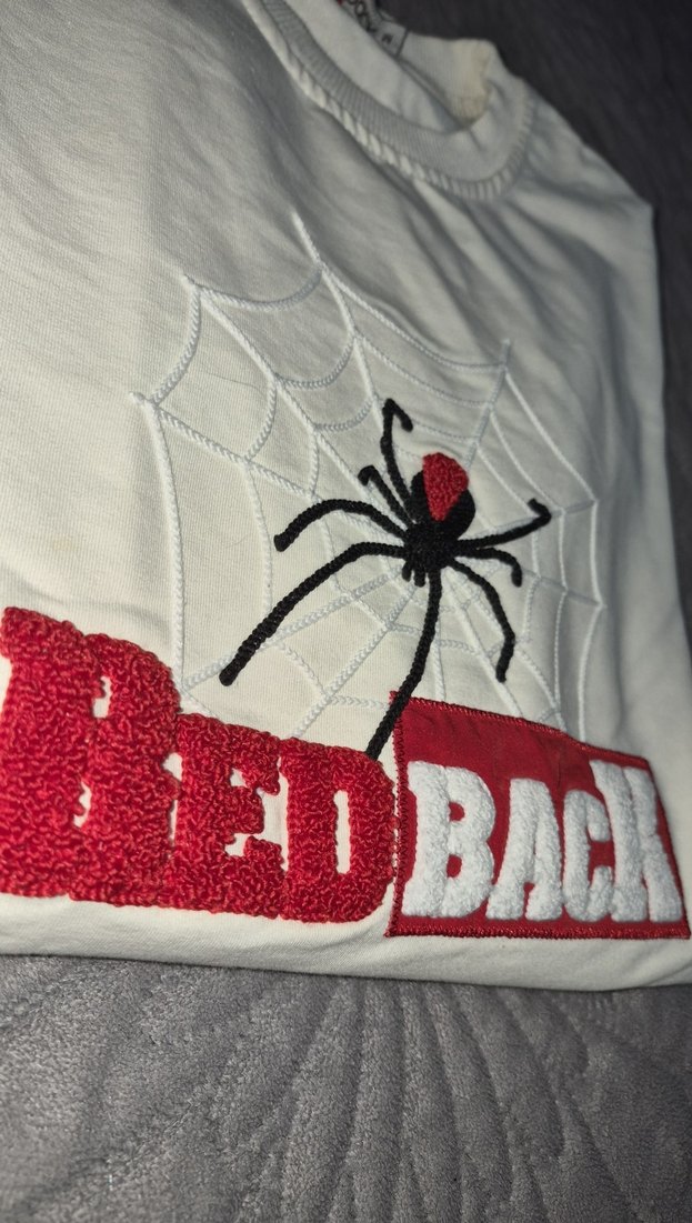 Yepyeni Kırmızı Baskılı Erkek Çocuk Uzun Kollu Sweatshirt M - Görsel 3