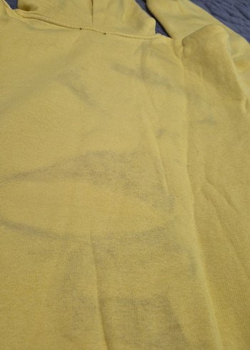 Mavi Marka XS Sarı Kapüşonlu Erkek/Kadın Sweatshirt - Görsel 7