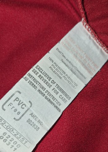 Puma Erkek Kırmızı Fermuarlı Spor Üst - Görsel 9