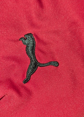 Puma Erkek Kırmızı Fermuarlı Spor Üst - Görsel 3