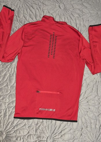 Puma Erkek Kırmızı Fermuarlı Spor Üst - Görsel 6