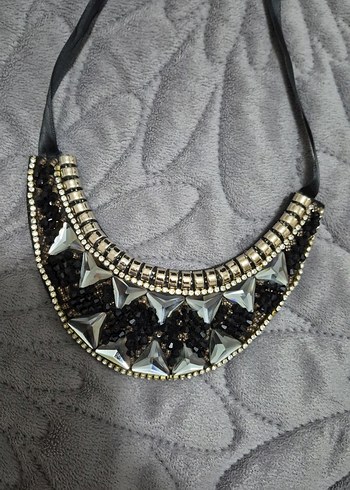 Boncuk İşlemeli Uzun Bohem Kadın Kolye - Görsel 3