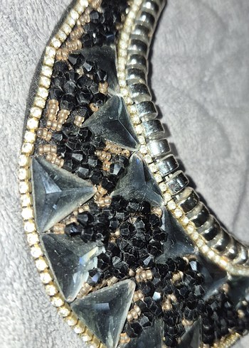 Boncuk İşlemeli Uzun Bohem Kadın Kolye - Görsel 4