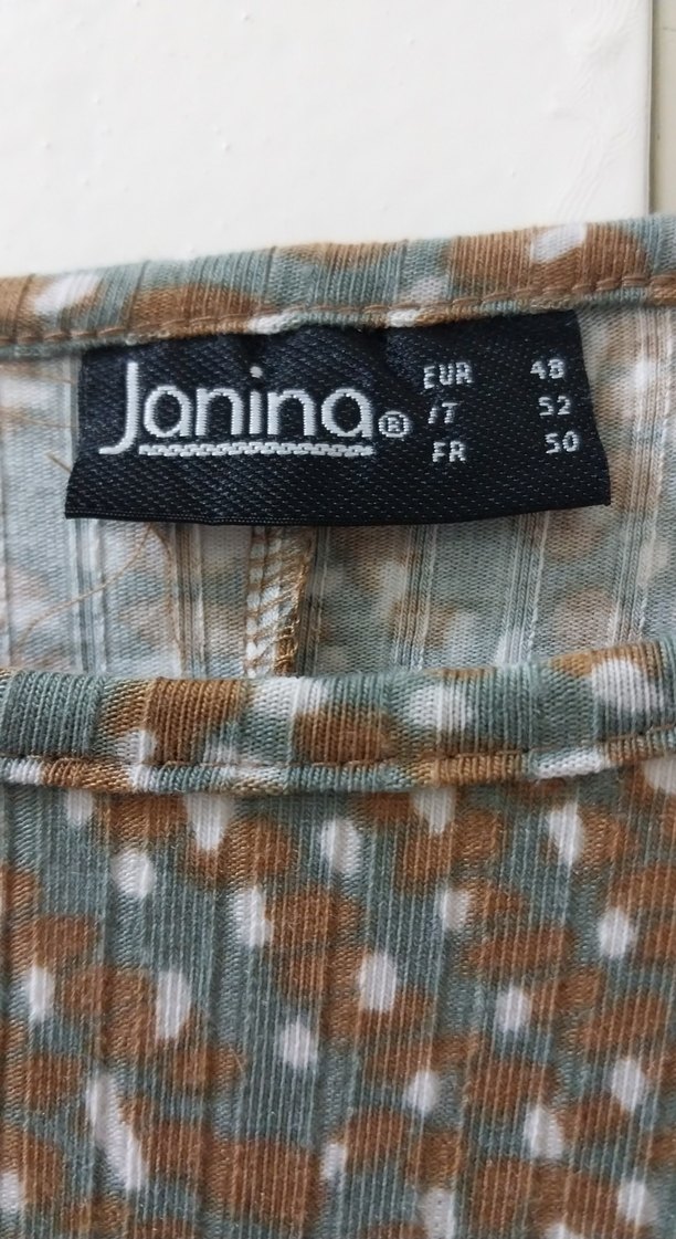 Yılan Desenli Salaş Uzun Kollu Triko Elbise - Görsel 4