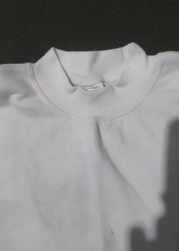 Beyaz Çocuk İnce Uzun Kollu Atlet - Görsel 2