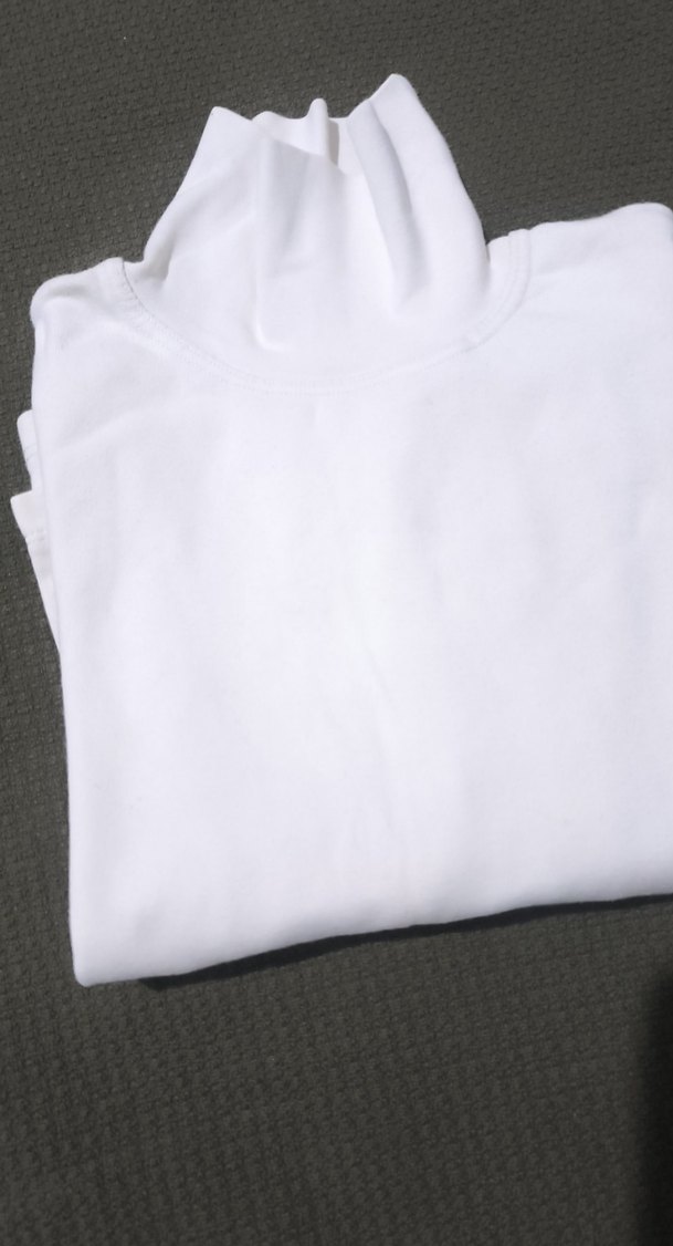 Beyaz Çocuk Balıkçı Yaka İçlik - Görsel 2