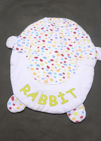 Renkli Baskılı Tavşan Desenli Çocuk Uyku Minderi - Görsel 2