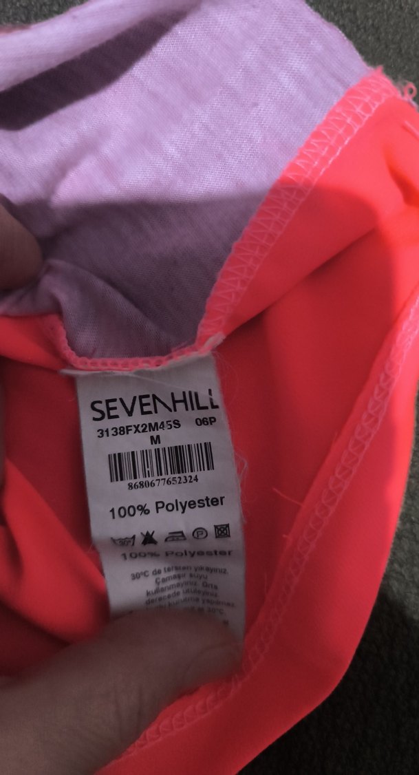 Renkli Bağlama Desenli Hamile Tişörtü - Görsel 5