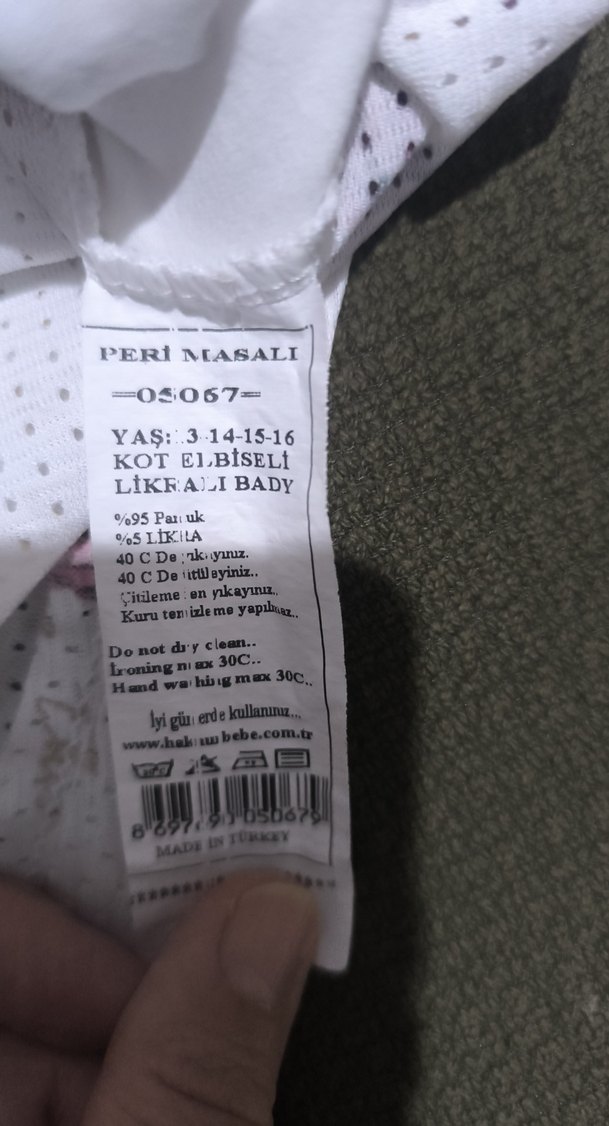 Kız Çocuk Bohem Baskılı Beyaz Tişört - Görsel 5