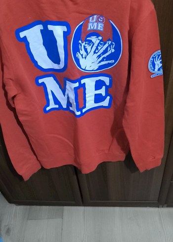 Erkek Çocuk Kırmızı Baskılı Sweatshirt - Görsel 6