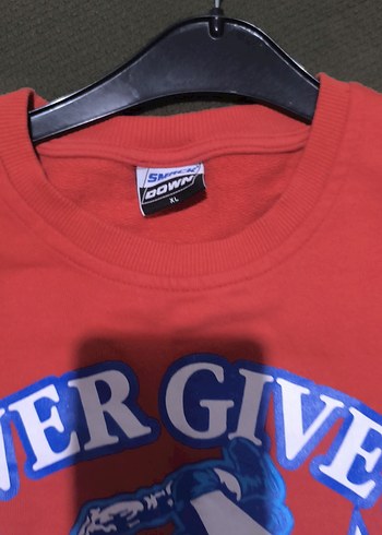 Erkek Çocuk Kırmızı Baskılı Sweatshirt - Görsel 8