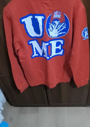 Erkek Çocuk Kırmızı Baskılı Sweatshirt - Görsel 5