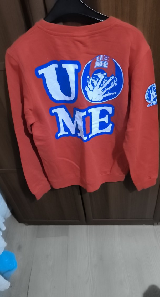 Erkek Çocuk Kırmızı Baskılı Sweatshirt - Görsel 5