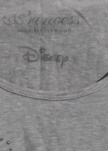 Gri Uzun Kollu Mickey Baskılı Hamile Tişörtü - Görsel 4