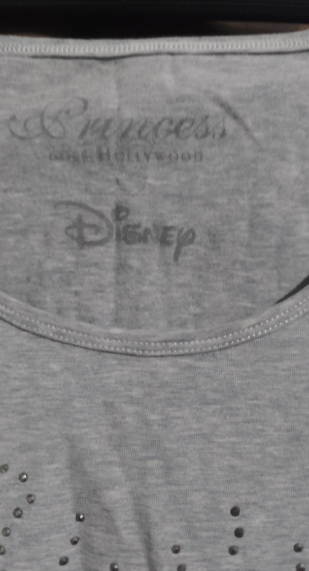 Gri Uzun Kollu Mickey Baskılı Hamile Tişörtü - Görsel 4