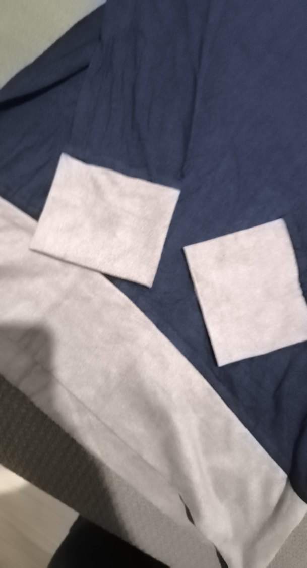 Yüksek Yakalı  lacivert  açık kahverengi Hamile Bluzu - Görsel 2