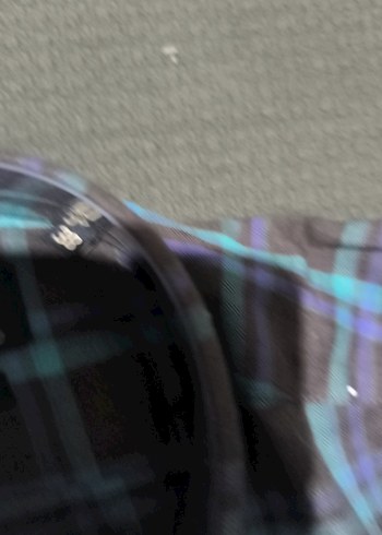 Düğmeli Kareli Erkek Gömlek - Görsel 3