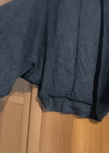 Bayan koyu  gri Uzun Kollu Bolero
cepken - Görsel 3