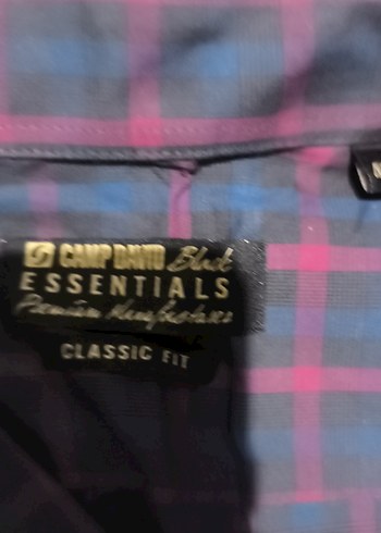 Mor Uzun Kollu Düğmeli Erkek Gömlek - Görsel 3