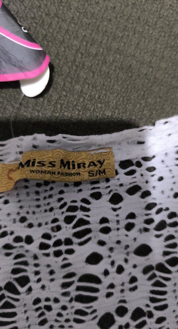 Kız Çocuk Beyaz Dantel Bolero - Görsel 5