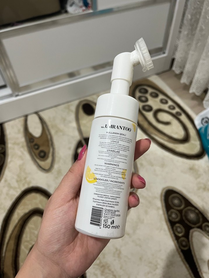 Limon Özlü Yüz Temizleme Köpüğü - Görsel 2