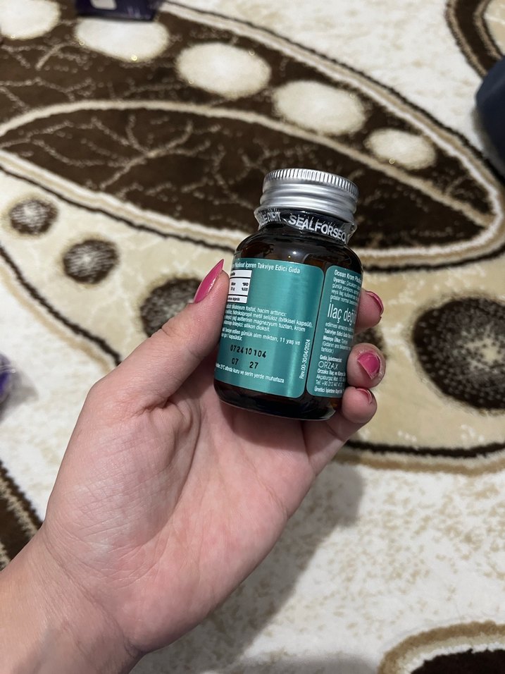 Ocean Krom Pikolinat 200 mg 30 Kapsül - Görsel 2