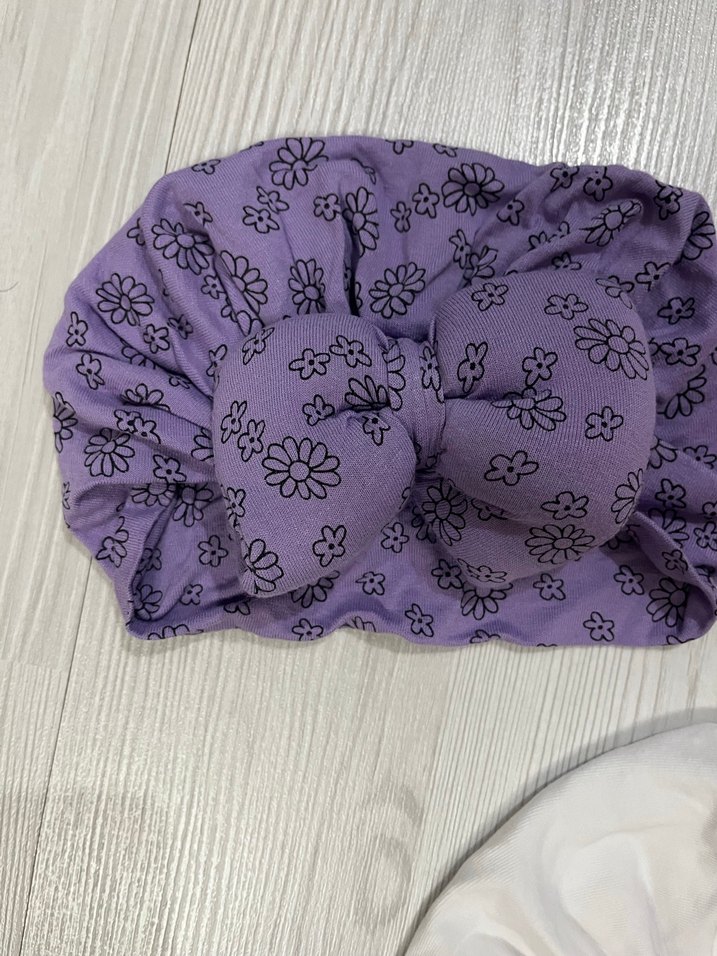 Çocuk Fiyonklu Bohem Bere Seti - Görsel 2