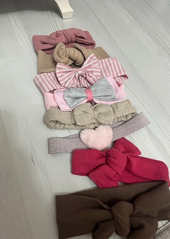 Bohem Tarzda Kız Çocuk Fiyonk Saç Bantları - Görsel 2