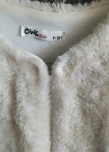 Civil Peluş yelek iyi durumda