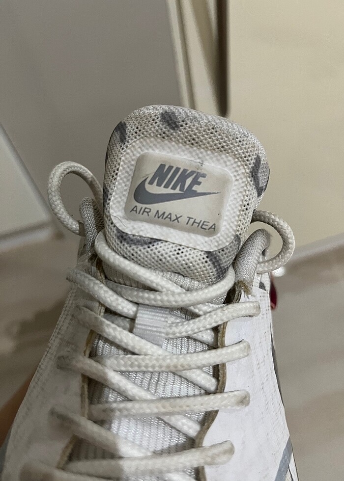 Beyaz nike orijinal spor ayakkabı - Görsel 5