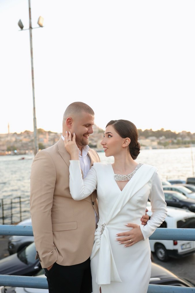 Alfabeta uyumlu özel dikim tasarım elbise - Görsel 2