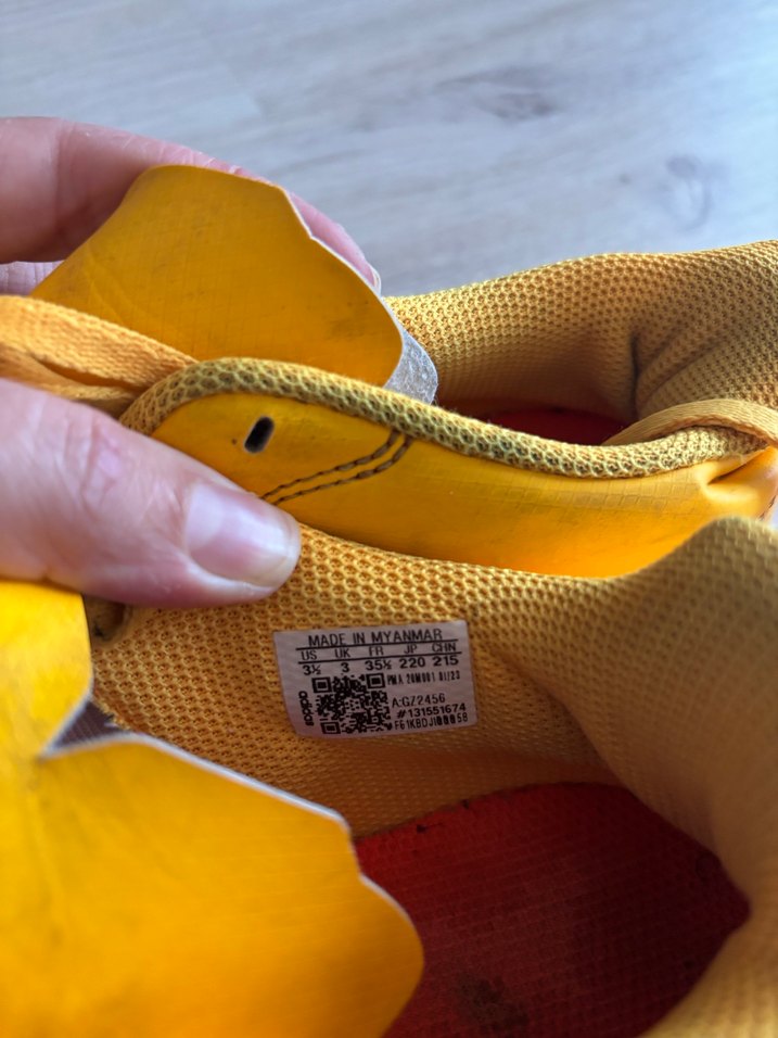 Adidas Sarı Erkek Çocuk krampon - Görsel 5