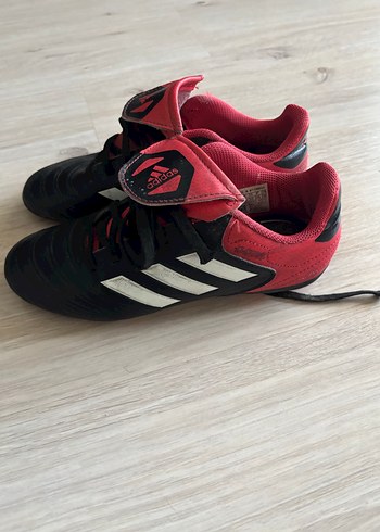 Adidas Erkek çocuk Kırmızı Siyah krampon - Görsel 3