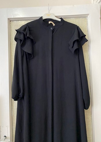 48 Beden Siyah ferace abaya