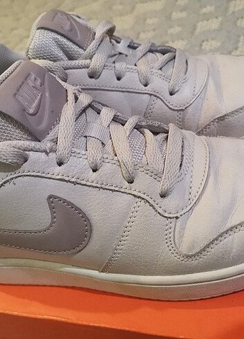 Nike Nike Ebernon low kadın 38,5 bej ayakkabı