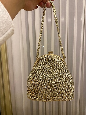 Zara Gold çanta