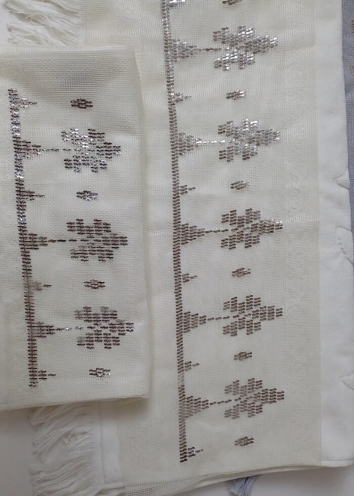 Analı kızlı Tel kirma havlu - Görsel 4