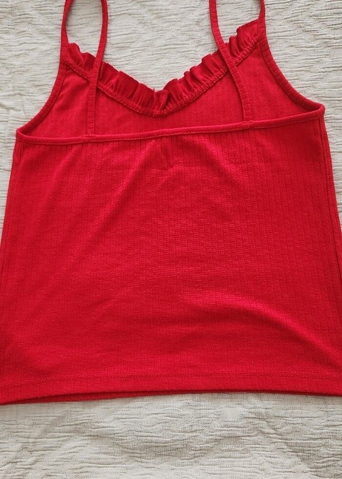 Kırmızı askılı atlet - Görsel 2