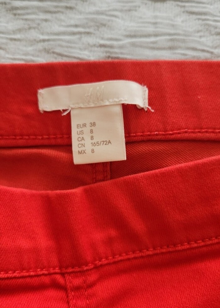 Kırmızı Pantolon  - Görsel 5