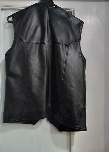 Kemal Tanca Siyah Deri Kemerli Biker Ceket - Görsel 3