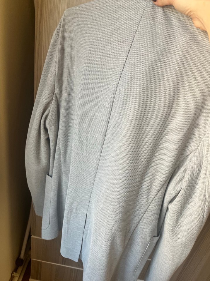 Gri Erkek Kumaş Ceket Notch Yaka (TAKIM ELBİSE ) - Görsel 4